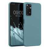 Husa Kwmobile pentru Xiaomi Redmi Note 11 Pro/Redmi Note 11 Pro 5G, Silicon, Verde, 57373.207, Carcasa