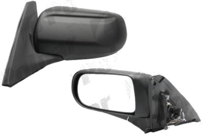 Oglinda exterioara Mazda 323 (Bj) 07.1998-09.2003 , Mazda 323F 09.1998-09.2003 partea dreapta View Max crom convex carcasa neagra reglare electrica c foto