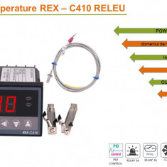 Termostat electronic Controler temperatura PID 0-400 REX-C410 MAN