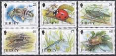 Jersey 2002 - Insecte, MNH foto