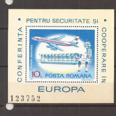 LP 938Romania -1977- CONFERINTA PENTRU SECURITATE COLITA DANTELATA)