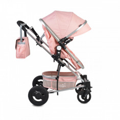 Carucior 2 in 1 transformabil Moni Gigi Pink