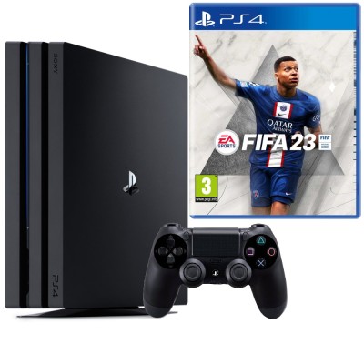 Consola Sony PlayStation 4 PRO PS4 1TB + Controller + FIFA 23 Second-Hand SH foto