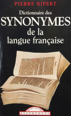 Dictionnaire des synonymes de la langue francaise Pierre Ripert foto