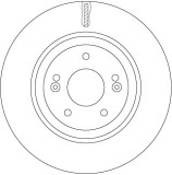 TRW DF7592 Disc frana