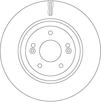 TRW DF7592 Disc frana foto