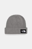 The North Face căciulă Salty Lined culoarea gri, NF0A8CGZDYX1