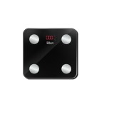 Cantar corporal Zilan ZLN9007 din sticla securizata, capacitate 3-180kg, Aplicatie OKOK, Display LED