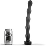 All Black-Plug Anal Tip Bilă 32 cm-Silicon