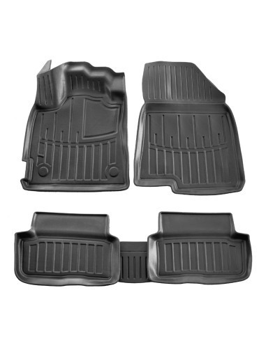 Set covorase auto din cauciuc tip tavita pentru Dacia Sandero III (2020-)