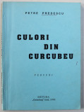 CULORI DIN CURCUBEU - versuri de PETRE PREDESCU , 1996 , DEDICATIE*