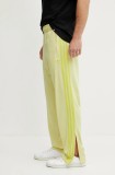 Adidas Originals pantaloni de trening Firebird culoarea galben, uni, JP2537