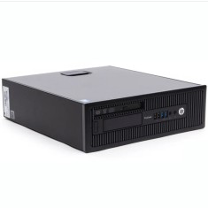 Unitate PC Second Hand, HP PRODESK 600 G1 SFF, Procesor I3 4360, Memorie RAM 8 GB, SSD 256 GB NOU, DVD-ROM