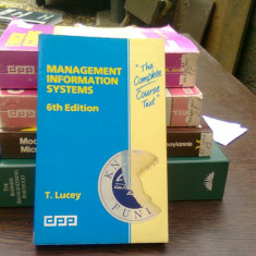 Management information system - T. Lucey