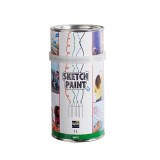 Vopsea Whiteboard SketchPaint Alb Lucios 1L, Tabla Interactiva, Lavabila, Aplicare Usoara