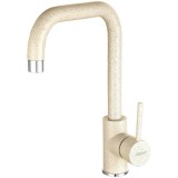 Baterie bucatarie Ferro Freya BFR42S, pipa pivotanta, cartus ceramic, Nisip