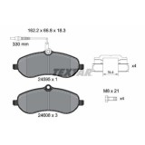 Placute frana Citroen Jumpy 2 (Vf7) 01.07-03.16-; Fiat Scudo Box (270 272) 01.07-03.16; Peugeot Expert 01.07-; Toyota Proace Box (Mdx) 06.13-03.16, F