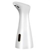 Dozator automat de sapun lichid, ZEQAS, senzor inteligent Touchless, confectionat din plastic ABS + PC ecologic, alb, capacitate 200 ml