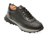 Cumpara ieftin Pantofi sport LE COLONEL negri, 66748, din piele naturala