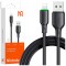 Mcdodo &Icirc;ncărcător Usb Fulger Cablu De &Icirc;ncărcare Rapidă Pentru Iphone 1M Condus Negru
