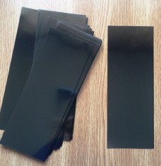 POSETE PT. TIMBRE MARCA HAWID, (GERMANIA) , NEGRE, LOT DE 25 BUCATI, DIMENSIUNI 80 X 210 MM