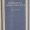 Experiment, teorie, practica - P. L. Kapita