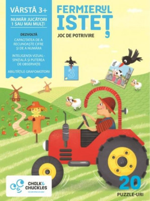 Joc de potrivire - Fermierul istet PlayLearn Toys foto