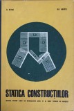 STATICA CONSTRUCTIILOR. MANUAL PENTRU LICEE DE SPECIALITATE ANUL III SI SCOLI TEHNICE DE MAISTRI-D. PETRE, -240345