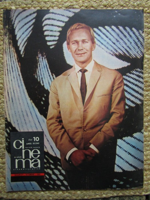 revista cinema octombrie 1965-sebastian papaiani,ion besoiu,filmul haiducii
