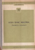 Carte Desen Tehnic Industrial Tehnica 1973 276 Pagini Coperta Cartonata 13x20 cm Romana