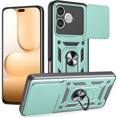 Husa Honor 600 Lite protectie camera Asteroid GSM CamShield Series, verde