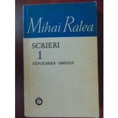 Scrieri 1: Explicarea omului