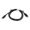 Cablu USB-C 3.1 tata la USB-C 3.1 tata 1m negru 60W 5Gbps 028-126, Generic