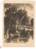 CPIB 25370 CARTE POSTALA - GH, NAUM - PUNCT PESCARESC, RPR, NECIRCULATA, LIBRARIA NOASTRA