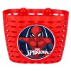 Cos Bicicleta Copii Spiderman, 20x13x13cm, PVC, Montare Usoara - Ideal Trotinete &amp; Triciclete