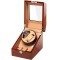 Cutie intors ceasuri automatice iUni, Watch Winder 2 + 3 spatii depozitare Auriu-Crem