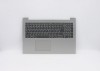 Carcasa superioara cu tastatura palmrest Laptop, Lenovo, IdeaPad 330 Touch-15ARR Type 81D3, 5CB0R26503, Platinum Grey, layout UK