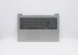 Carcasa superioara cu tastatura palmrest Laptop, Lenovo, IdeaPad 330-15ICN Type 81EY, 5CB0R26503, Platinum Grey, layout UK