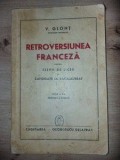 Retroversiunea franceza pentru elevii de liceu si candidatii la bacalaureat- V. Glont