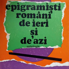 EPIGRAMISTI ROMANI DE IERI SI DE AZI. ANTOLOGIE-N. CREVEDIA