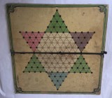 Tabla de joc veche, vintage, sah / checkers - sah chinezesc, J.W. SAS Bavaria