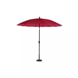 Cumpara ieftin Umbrela soare pentru terasa rotunda structura metal rosu D 270 cm