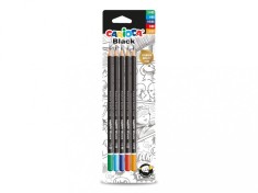 Creion Carioca asortat 2H, H, HB, B, 2B 5 buc/blister