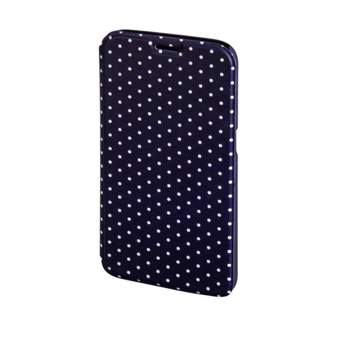 Husa Booklet Lumi Dots Samsung Galaxy S6 Hama, Negru/Alb