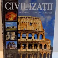 CIVILIZATII , PATRIMONIUL CULTURAL UNIVERSAL UNESCO , VOL I SUEDIA - ITALIA , 2004