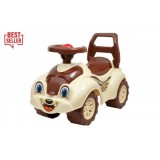 Cumpara ieftin Premergator ride-on TechnoK, masinuta vesela, cu claxon, veverita
