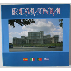 ROMANIA , ALBUM DE PREZENTARE IN LIMBILE SPANIOLA , ITALIANA , PORTUGHEZA , GREACA , 2013