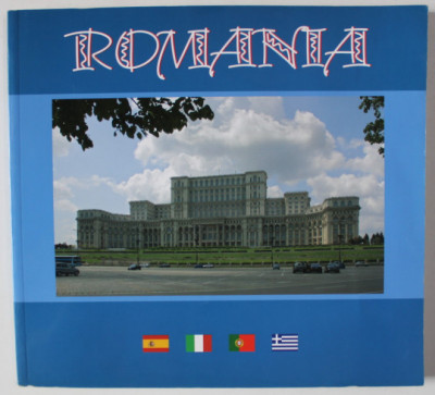 ROMANIA , ALBUM DE PREZENTARE IN LIMBILE SPANIOLA , ITALIANA , PORTUGHEZA , GREACA , 2013 foto