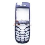 CARCASA pt. SAMSUNG SGH X600 ALBASTRU CU ARGINTIU