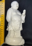 Buddha bibelou portelan chinezesc Blanc de Chine Hotei Pu-tai h19 cm bodhi